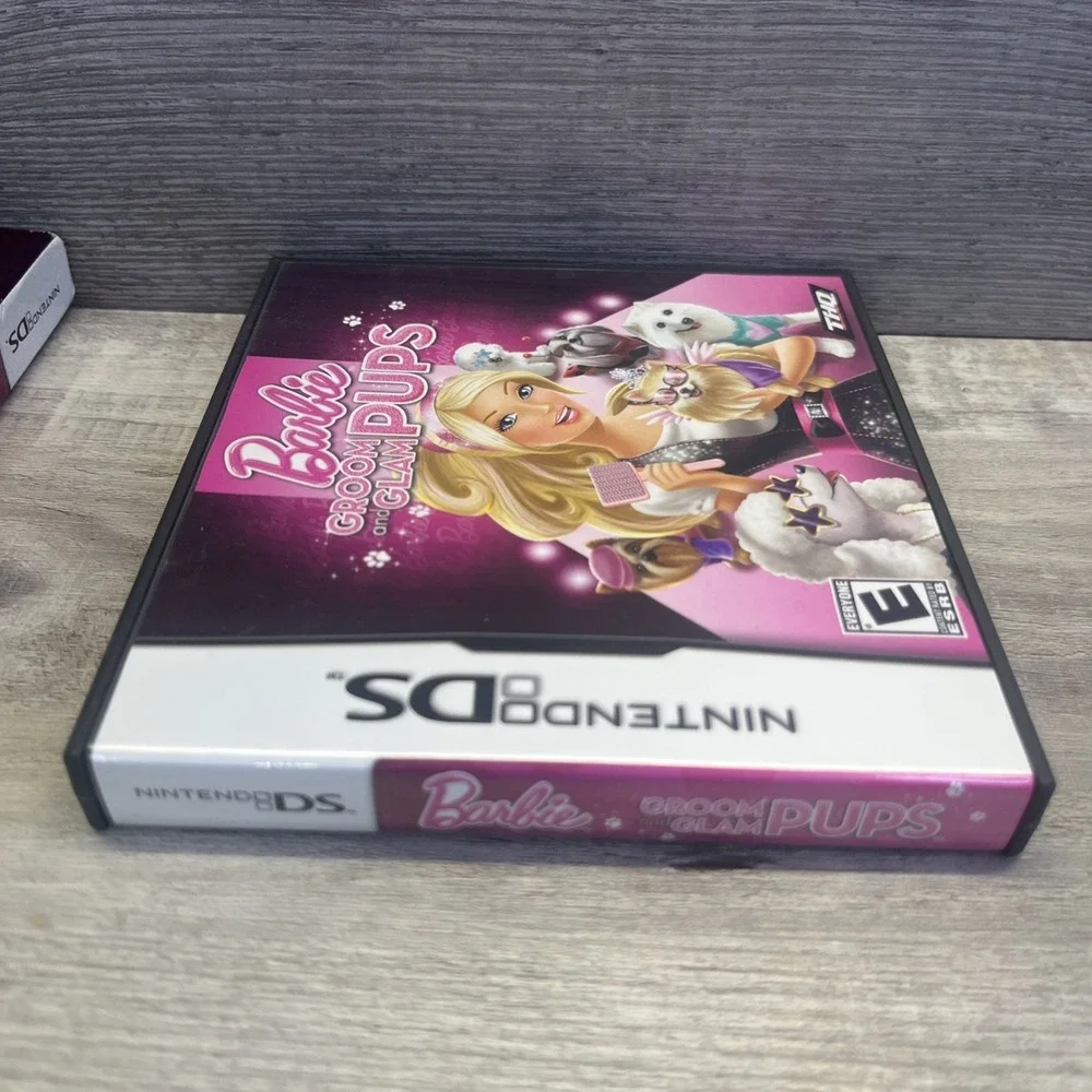 Barbie: Groom and Glam Pups (Nintendo DS, 2010) Dogs Puppies Fancy